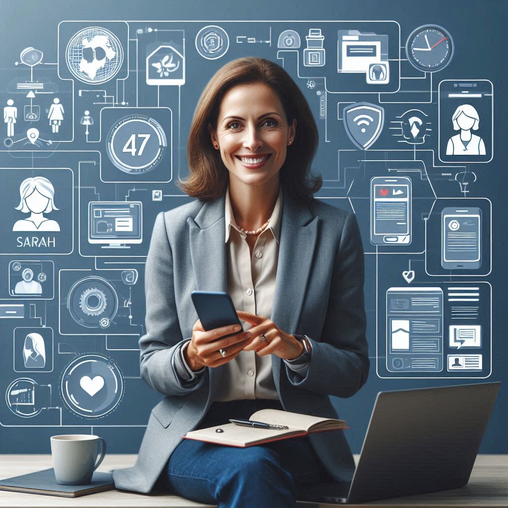 Sarah a Gen X chatbot Post title